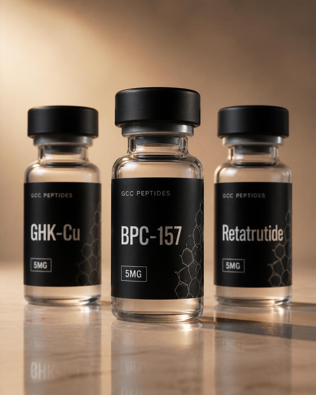 Research-grade peptide vial